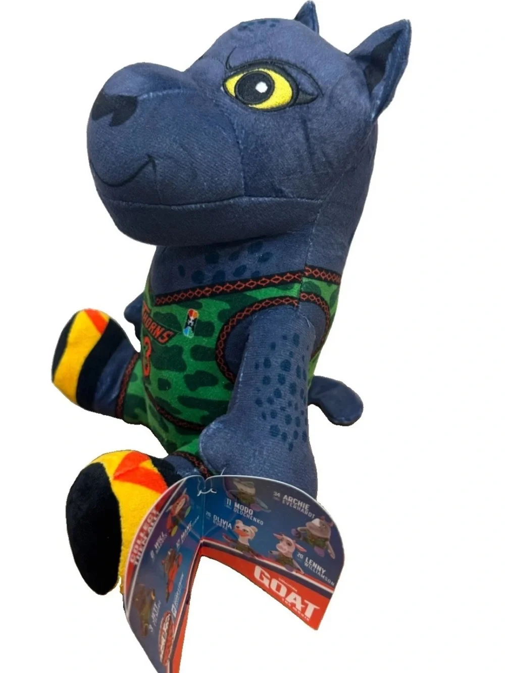 GOAT The Movie - JETT FILLMORE Black Panther Sitting Plush / #3 / 9